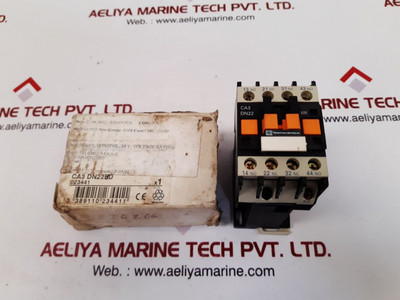 Telemecanique Ca3Dn22Bd Control Relay 600 Vac 10A 8Kv Telemecanique Ca3Dn22Bd Control Relay 600 Vac 10A 8Kv
