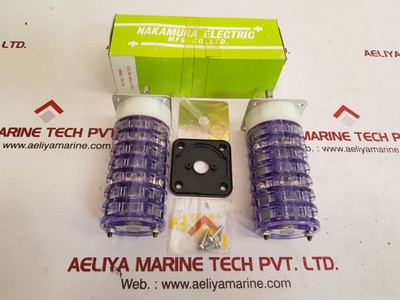 Nakamura Electric Dm20 Change Over Switch 600V 5A Np-6133 Nakamura Electric Dm20 Change Over Switch 600V 5A Np-6133