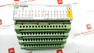 Phoenix Contact Interbus 32 DI 24V Module IB STME 24 DI 32/2 Phoenix Contact Interbus 32 DI 24V Module IB STME 24 DI 32/2