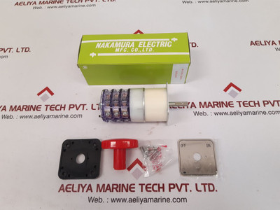 Nakamura Electric Dm20 Selector Switch Dmb-bla-3.3.45 600V 5A