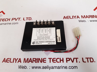 Gai-tronics 69144-001 Shunt Diode Barrier 66 Ohms 18 Volts