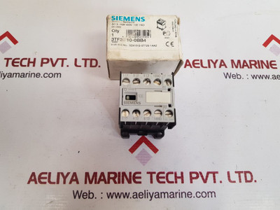 Siemens 3Tf20 10-0Bb4 Contactor 600V Ac 16A