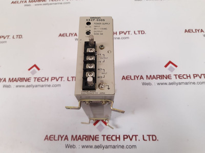 Omron S82P-0305 Power Supply Unit 85-110 Vac 5 Vdc 6A