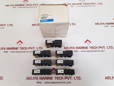 Lot Of 9X Omron P2Cf-08 Connecting Relay Socket Base 1535Yk