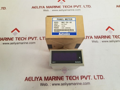 Autonics M4Y-dv-xx Panel Meter 100-240Vac 4Va 50/60Hz
