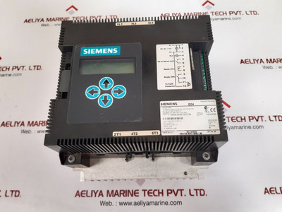 Siemens E04 Sikostart 3Rw3346-0Ec34 Ac Semiconductor Motor Starter 50/60 Hz