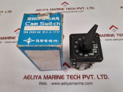 Yong Sung 8406 Cam Switch 3-3-1777 10A 250V Ac Yong Sung 8406 Cam Switch 3-3-1777 10A 250V Ac
