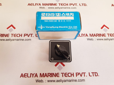 Yongsung Electric C3102 Cam Switch 250V Ac 10A