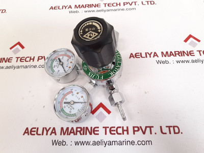 Fujis 107.4.19 Pressure Gauge & Gas Regulator 0-250 Kgf/Cm2