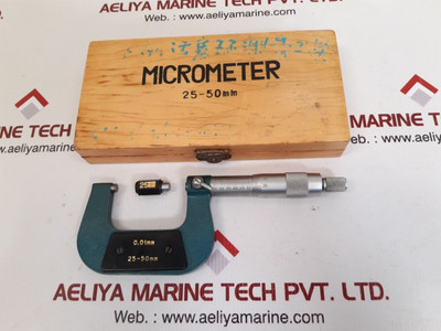 Outside Micrometer 25-50 Mm, 0.01Mm Outside Micrometer 25-50 Mm, 0.01Mm