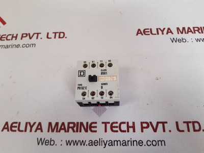 Square D Class 8501 Ph 62 E Contact Module Relay Series B P 1.22