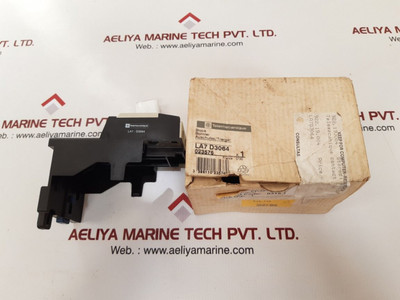 Telemecanique La7 D3064 Thermal Overload Relay Terminal Block Adapter 023576 Telemecanique La7 D3064 Thermal Overload Relay Terminal Block Adapter 023576
