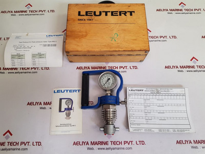 Leutert msi 3-250/2608 peak pressure indicator Leutert msi 3-250/2608 peak pressure indicator