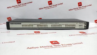Fisher-rosemount 01984-4080-0001 Discrete Field Interface Module Rev G/M
