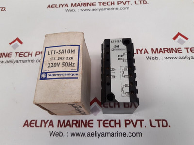 Telemecanique Lt1-sa10M Relay 220V 50Hz Rt1-sa2 220 332717A Telemecanique Lt1-sa10M Relay 220V 50Hz Rt1-sa2 220 332717A