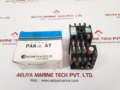 Anam Pak-20 At-3 Magnetic Starter 220Vac 6A Anam Pak-20 At-3 Magnetic Starter 220Vac 6A