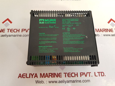 Murr Elektronik Mcs10-115/24 Single Phase 85086 Switch Mode Power Supply