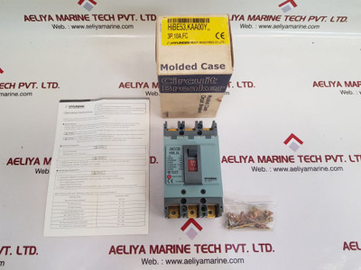 Hyundai Hibe 53 Molded Case Circuit Breaker 10A 50Af 3P 50/60Hz