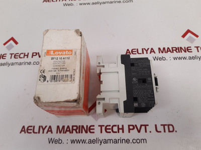 Lovato Bf1210A Contactor Bf12 10 A110, 110Vac 50/60Hz