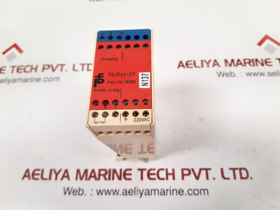Pepperl+Fuchs Ts/Ex1-ot Relay Control Switch Isolator 220Vac