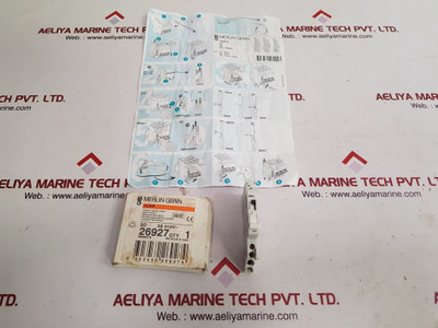 Lot Of 2X Merlin Gerin Sd 26927 Contact Signal Default Alarm Switch