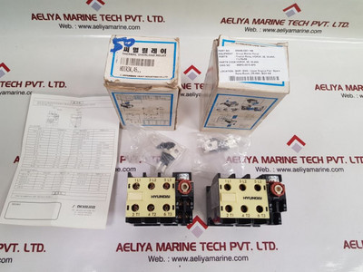 Hyundai Hor 3K45 Thermal Overload Relay 660V Hyundai Hor 3K45 Thermal Overload Relay 660V