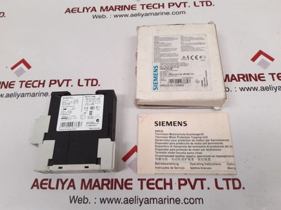 Siemens 3Rn1010-1Cm00 Thermistor Motor Protection Relay 220-240V Ac Siemens 3Rn1010-1Cm00 Thermistor Motor Protection Relay 220-240V Ac