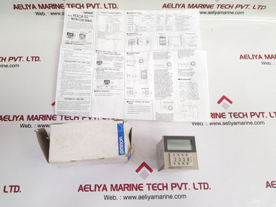 Omron Corporation H3Ca-8 Solid State Timer 0.1S-9990H 3A 250Vac