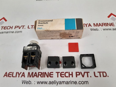 Fuji Electric Ah22-f Command Switch Push Button used Fuji Electric Ah22-f Command Switch Push Button used