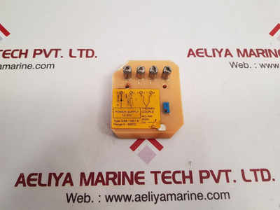 Gab-100/A Thermo-couple Amplifier 0-600°C Gab-100/A Thermo-couple Amplifier 0-600°C