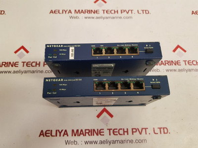 Netgear Dual Speed Hub Switch Ds104 4-ports 100Mbps/10Mbps