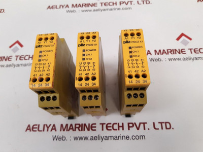 Pilz Pnoz X1 3S/ 1O Safety Relay 24Vac Pilz Pnoz X1 3S/ 1O Safety Relay 24Vac