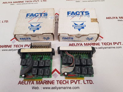 Facts F3-08Trs-1 Relay Output Module (Not Working)