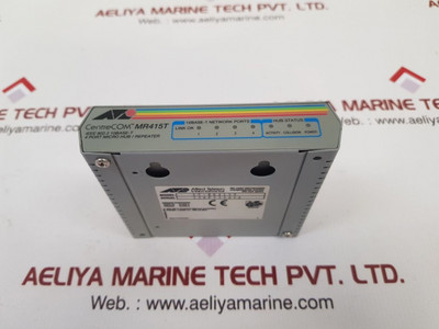 Lot Of 6X Allied Telesyn At-mr415T 4 Port Micro Hub/ Repeater 7.5Vdc 500Ma Rev A Lot Of 6X Allied Telesyn At-mr415T 4 Port Micro Hub/ Repeater 7.5Vdc 500Ma Rev A