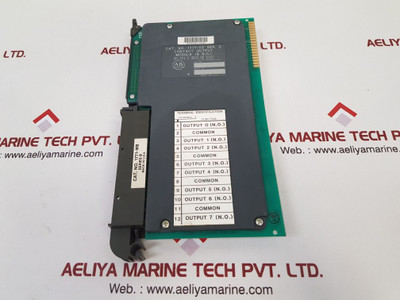 Allen-bradley 1771-oz Contact Output Module W/ 1771-wb Field Wiring Arm Rev 1
