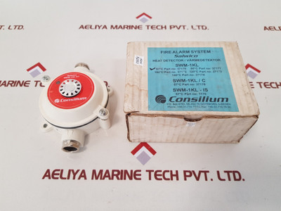 Salwico Consilium Swm-1kl Heat Detector in Box - Fire Alarm