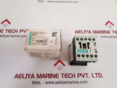 Siemens Sirius 3Rh1131-1Bb40 Auxiliary Contactor Siemens Sirius 3Rh1131-1Bb40 Auxiliary Contactor