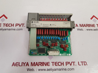 Allen-bradley Slc 500, 1746-ia16 Ser.C Input Module 50/60 Hz