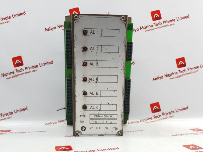 kt electric ktga-6p-3k annunciator