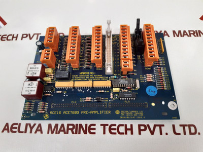 Spector/lumenex ace16 acet603 pre-amplifier board ob101/01/3/47 issue 4