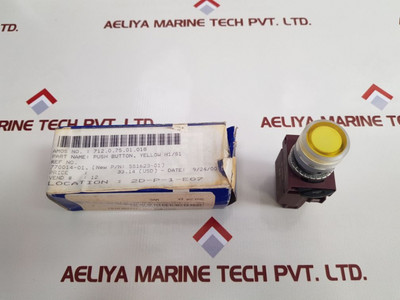Cema P9Ptnvn Yellow Push Button Switch 220-250V Cema P9Ptnvn Yellow Push Button Switch 220-250V