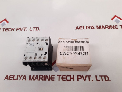 Weg Cwca0.22E Contactor Cwca0 Control Relay 24V 60Hz Iec/En 60947 Vde 0660 Weg Cwca0.22E Contactor Cwca0 Control Relay 24V 60Hz Iec/En 60947 Vde 0660
