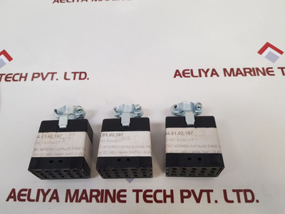 Lot of 3X Cinch s-315.cct industrial socket