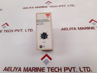 Carlo Gavazzi Sb 125 724 Delay On Release After Deenergisation Timing Relay
