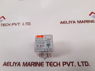 Carlo Gavazzi Rcp8 002 Relay 115/120Vac 50/60Hz 10A 30Vdc