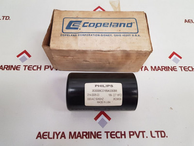 Philips 3530B8C0189A330B8 Start Capacitor 330Vac 50/60Hz Philips 3530B8C0189A330B8 Start Capacitor 330Vac 50/60Hz