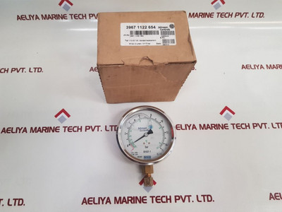 Wika 3967 1122 654 Hydraulic Pressure Manometer Gauge 113.53.100