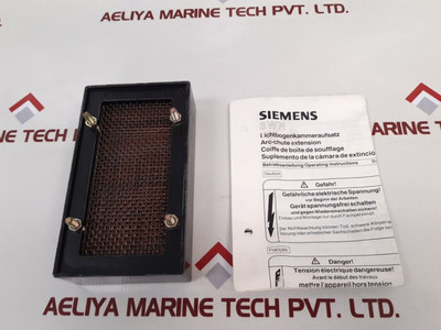 Siemens 3Wx3112-1Ja00 Arc Chute Extension New