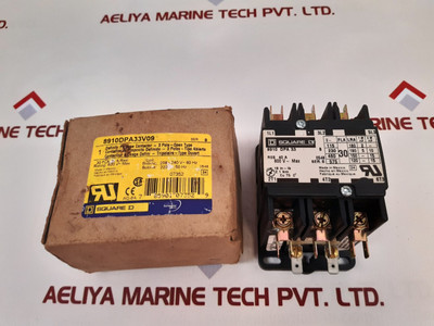 Square D 8910Dpa33V09 Ser.B Contactor Square D 8910Dpa33V09 Ser.B Contactor