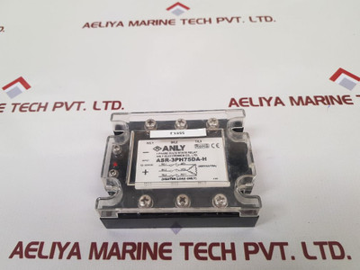 Anly Asr-3Ph75Da-h 3-phase Solid State Relay 12~32Vdc